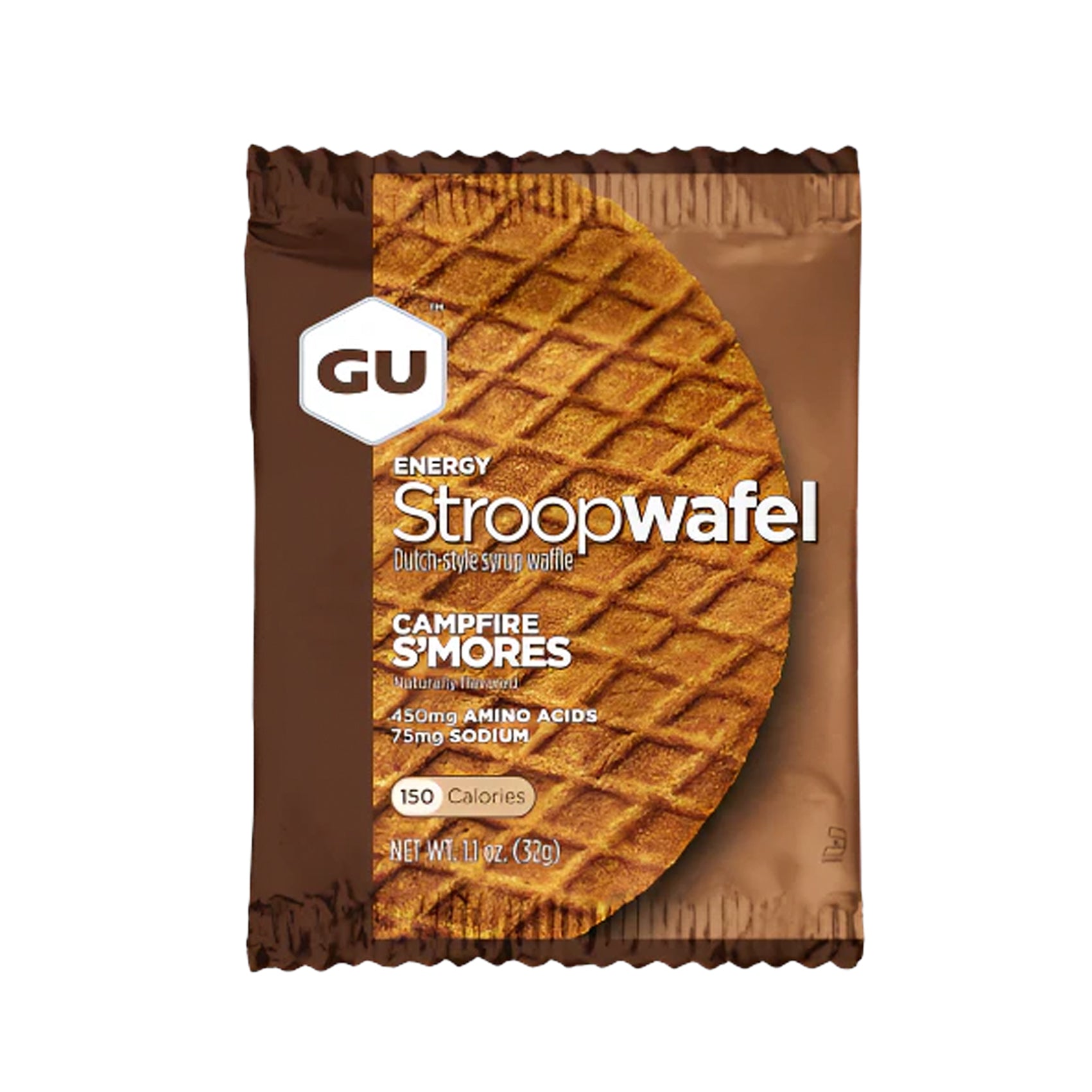 GU Energy Stroopwafel - High Protein Waffle Snack for Cycling, Running & Hiking | Quick Energy Boost for Athletes & Outdoor Adventures