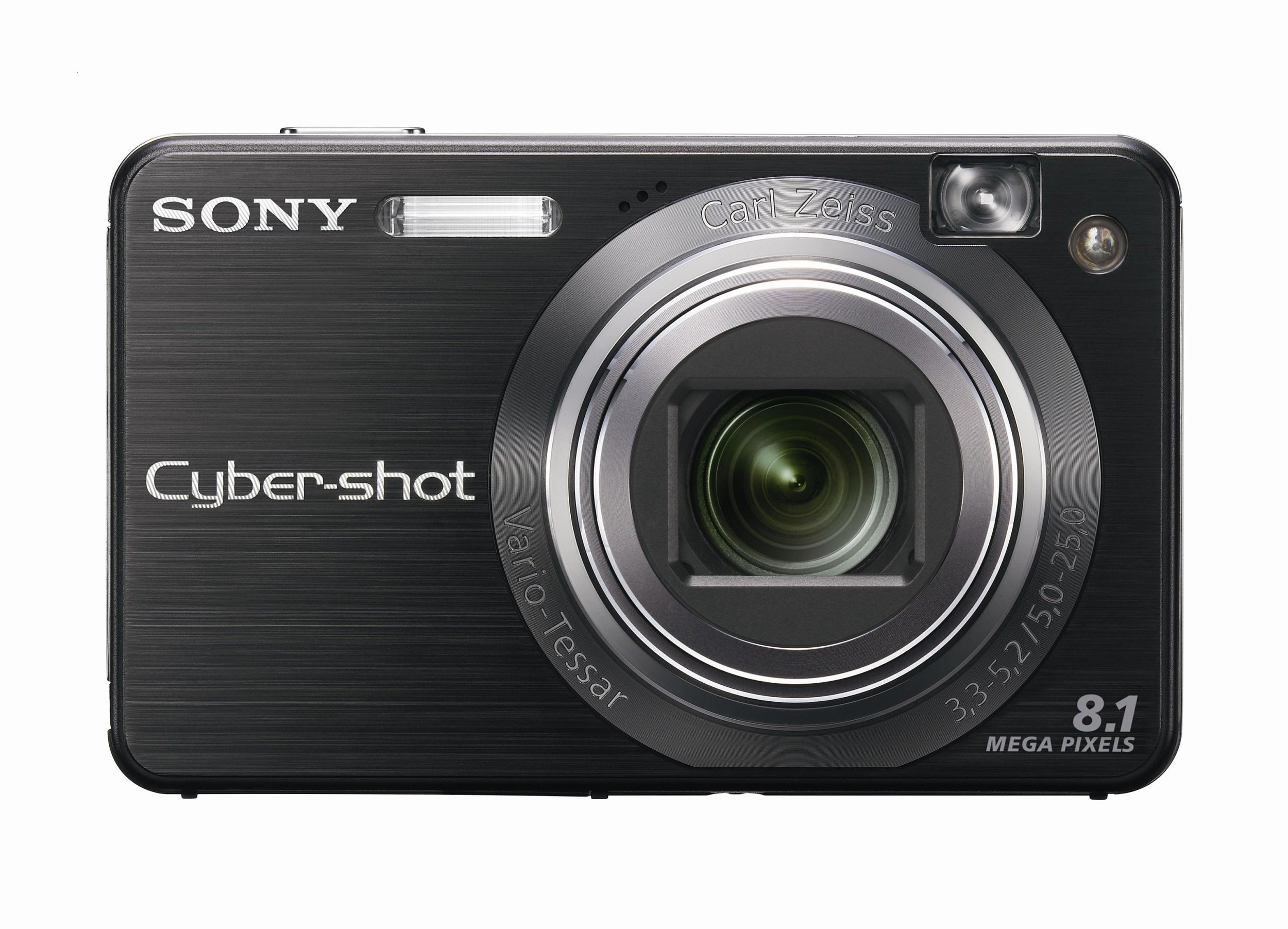 Sony Cybershot DSCW150/B 8.1MP Digital Camera with 5x Optical Zoom & Super Steady Shot - Black | Compact Point & Shoot Camera for Travel, Vlogging & Everyday Photography