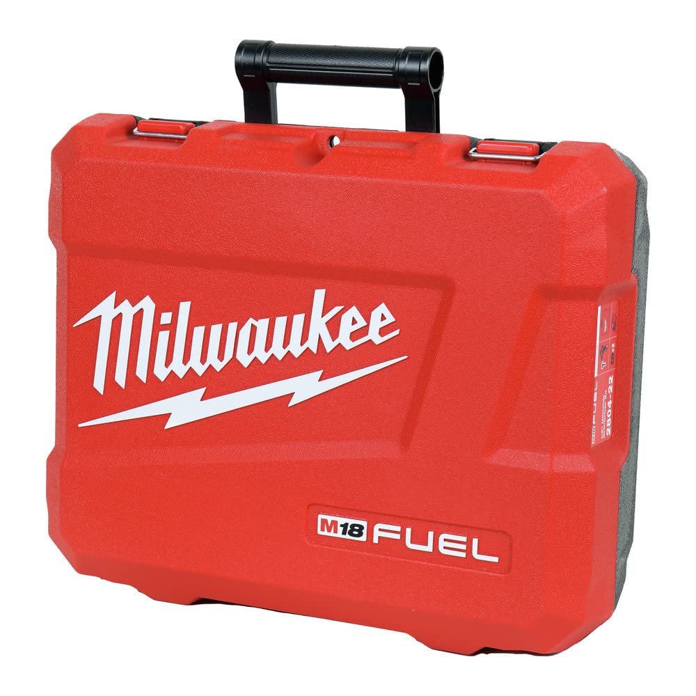 Milwaukee 2804-22 M18 Fuel 18V Cordless Hammer Drill Kit with Battery & Charger - Powerful Rotary Tool for Construction, Woodworking & DIY Projects