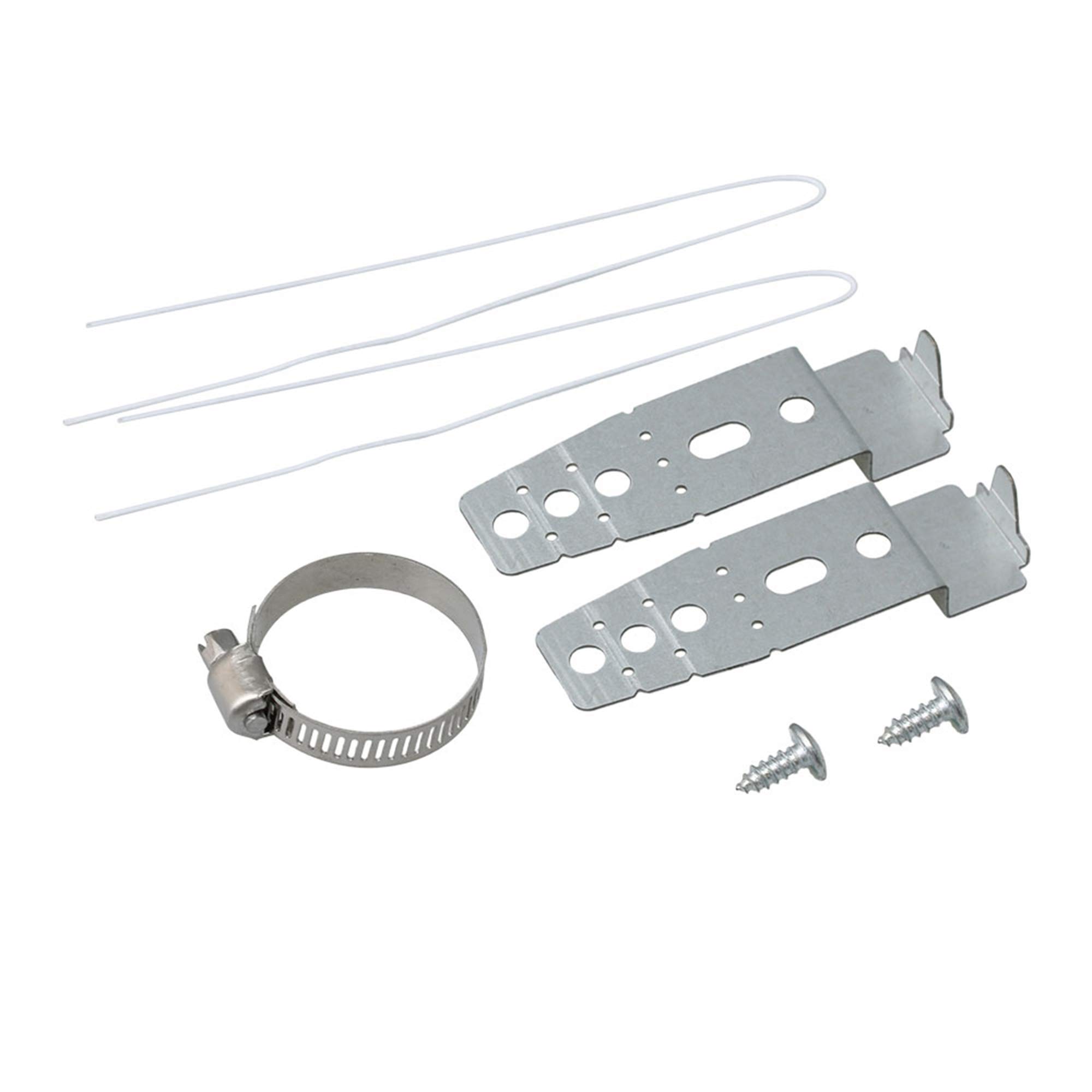 Yibuy 5001DD4001A Dishwasher Mounting Brackets - Universal Replacement Part for Whirlpool, Maytag, KitchenAid Dishwashers - Easy Installation for Secure Dishwasher Mounting (Set of 4) - Perfect for Home Kitchen Appliance Repair and Maintenance