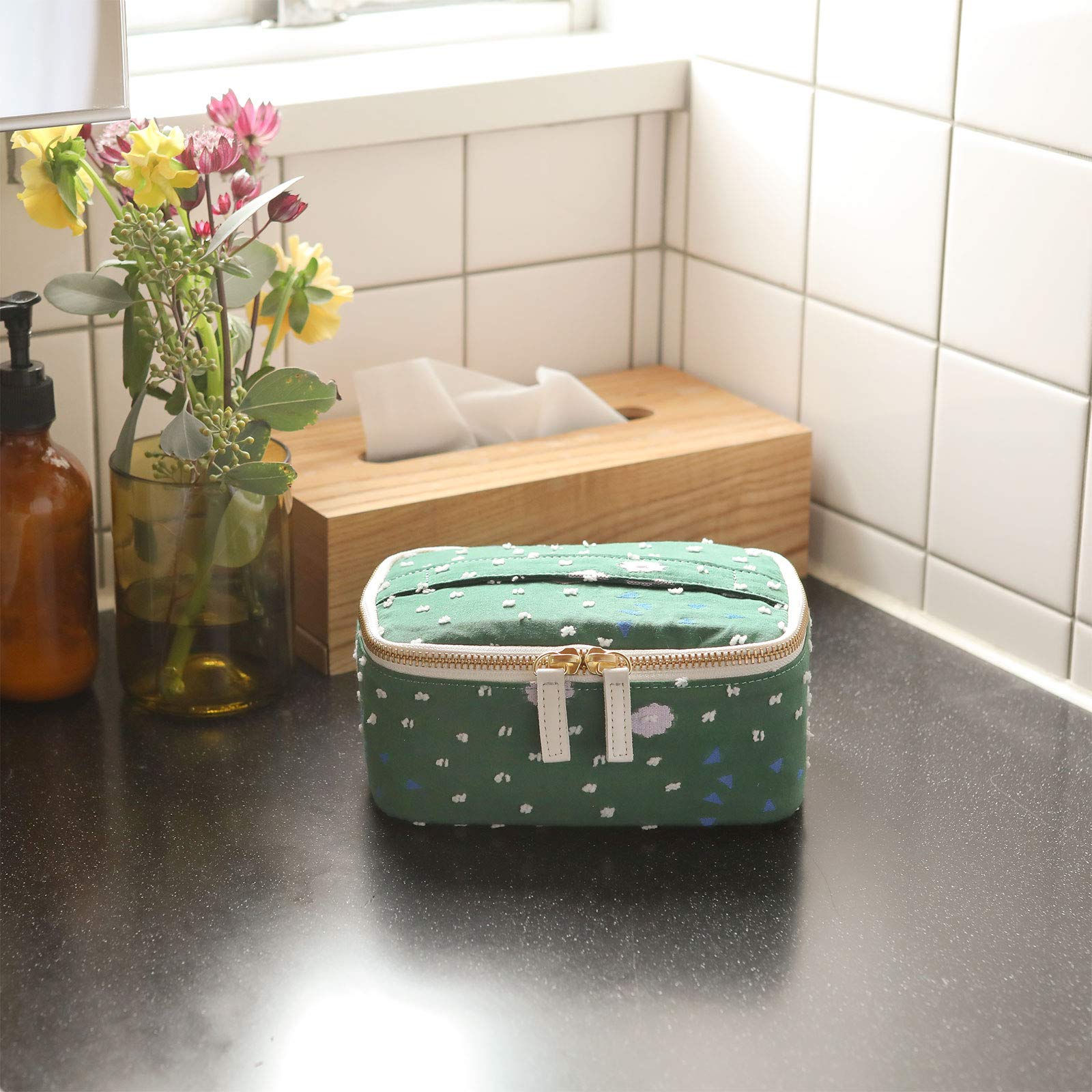 Hobonichi Drawer Pouch Container - Makino Collection Desk Garden Organizer | Perfect for Stationery, Cosmetics & Office Supplies Storage