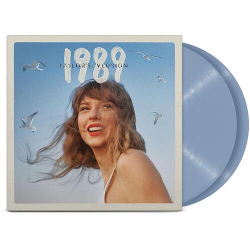 1989 (Taylor's Version) [2 LP] Deluxe Edition Light Blue Vinyl Record - Perfect for Taylor Swift Fans & Vinyl Collectors, Great Gift for Birthdays & Home Decor