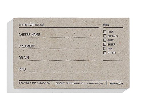 33 Books Co. Premium Cheese Tasting Gift Set - 33 Cheese Varieties with 2 Copies Each, Cheese Board, Knives & Placards | Perfect for Wine Pairings, Dinner Parties & Gourmet Gifts