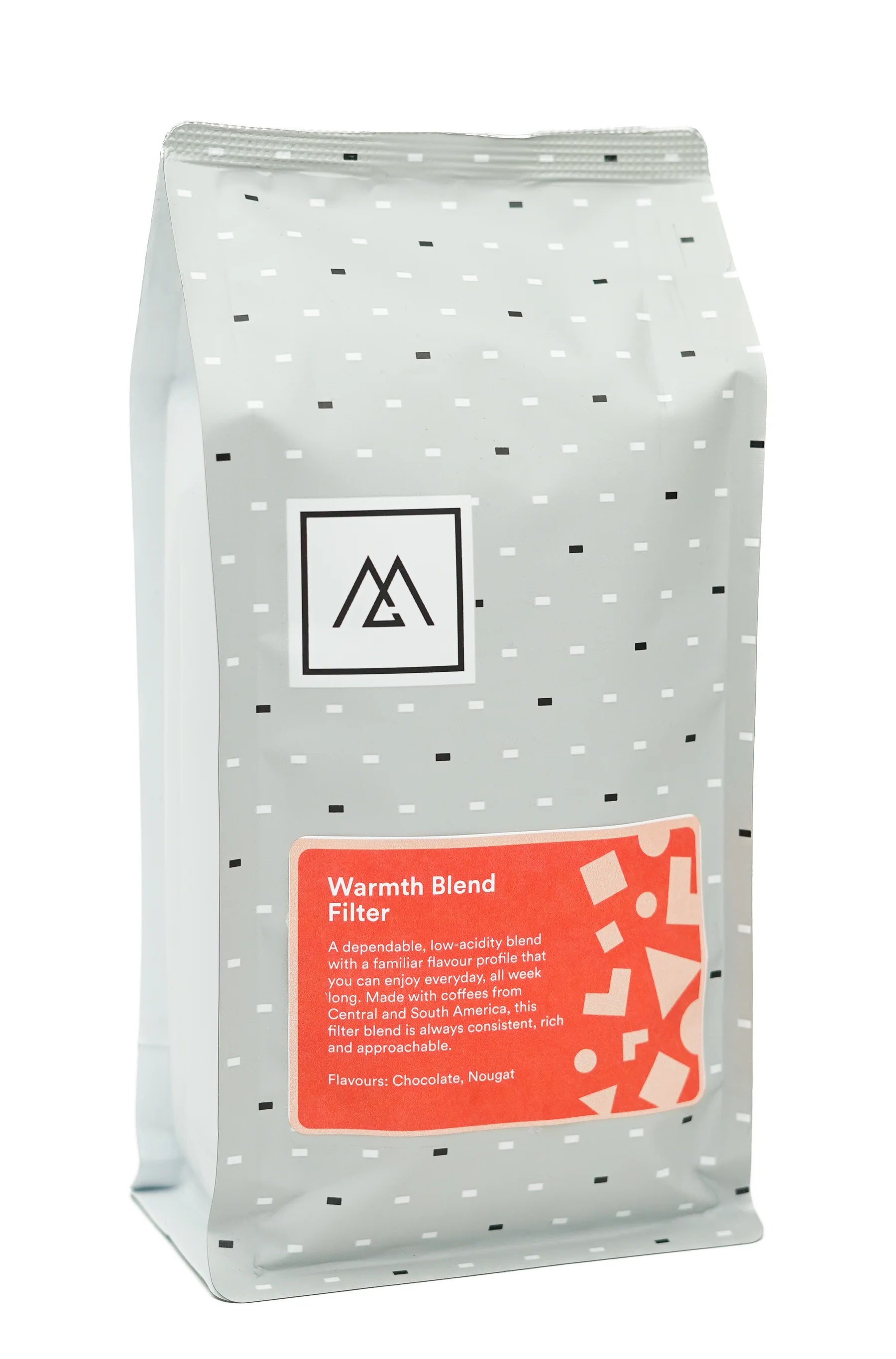 MONOGRAM Premium Coffee Beans - Warmth Blend Filter Coffee, 300g (12oz) for French Press, Drip & Pour Over Brewing - Rich Aroma & Smooth Taste