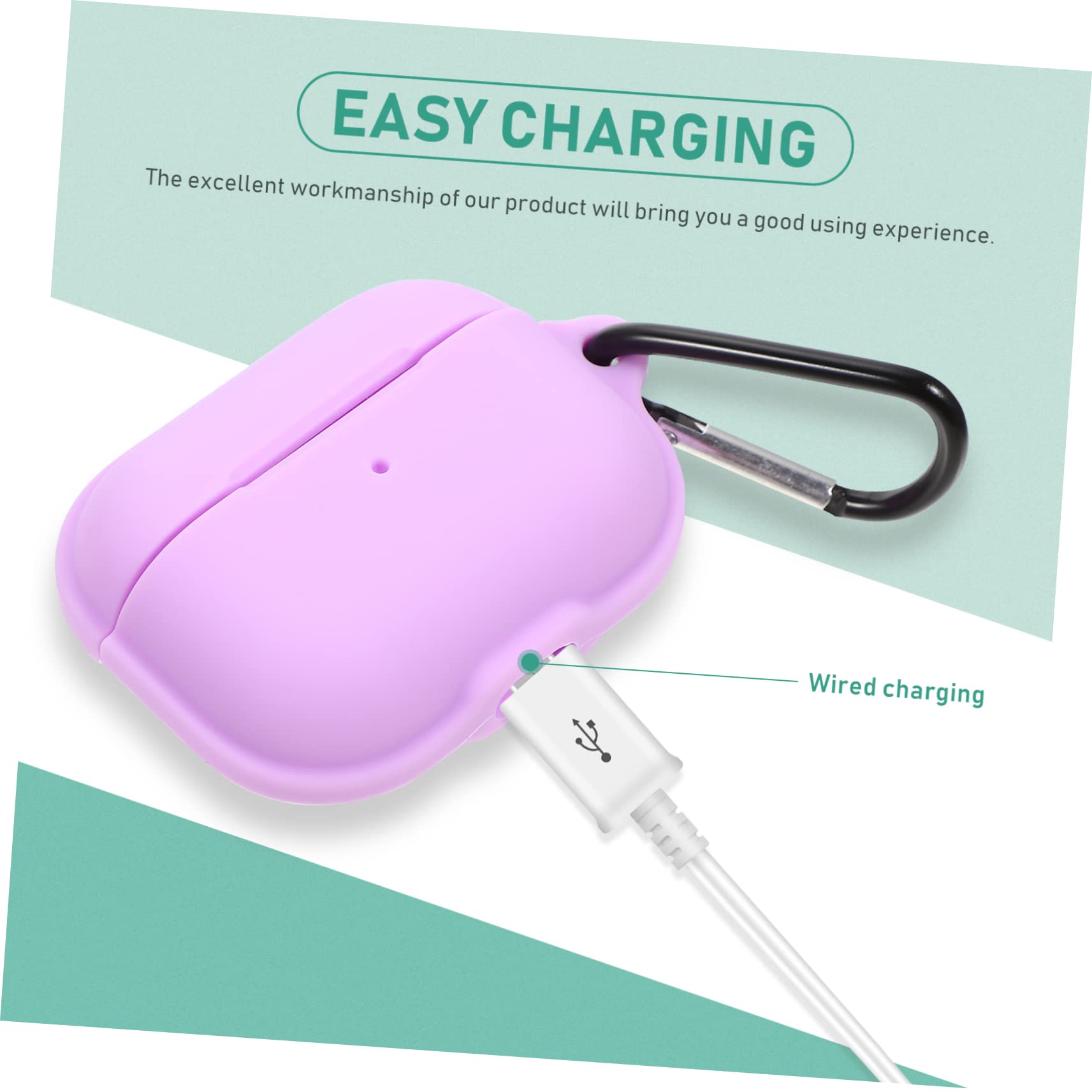 Mikikit 5-Pack Durable Earphone Case Cover with Secure Buckle - Compact & Portable Headphone Pouch for Travel, Gym, Work, and Daily Use - Perfect Gift Idea for Music Lovers