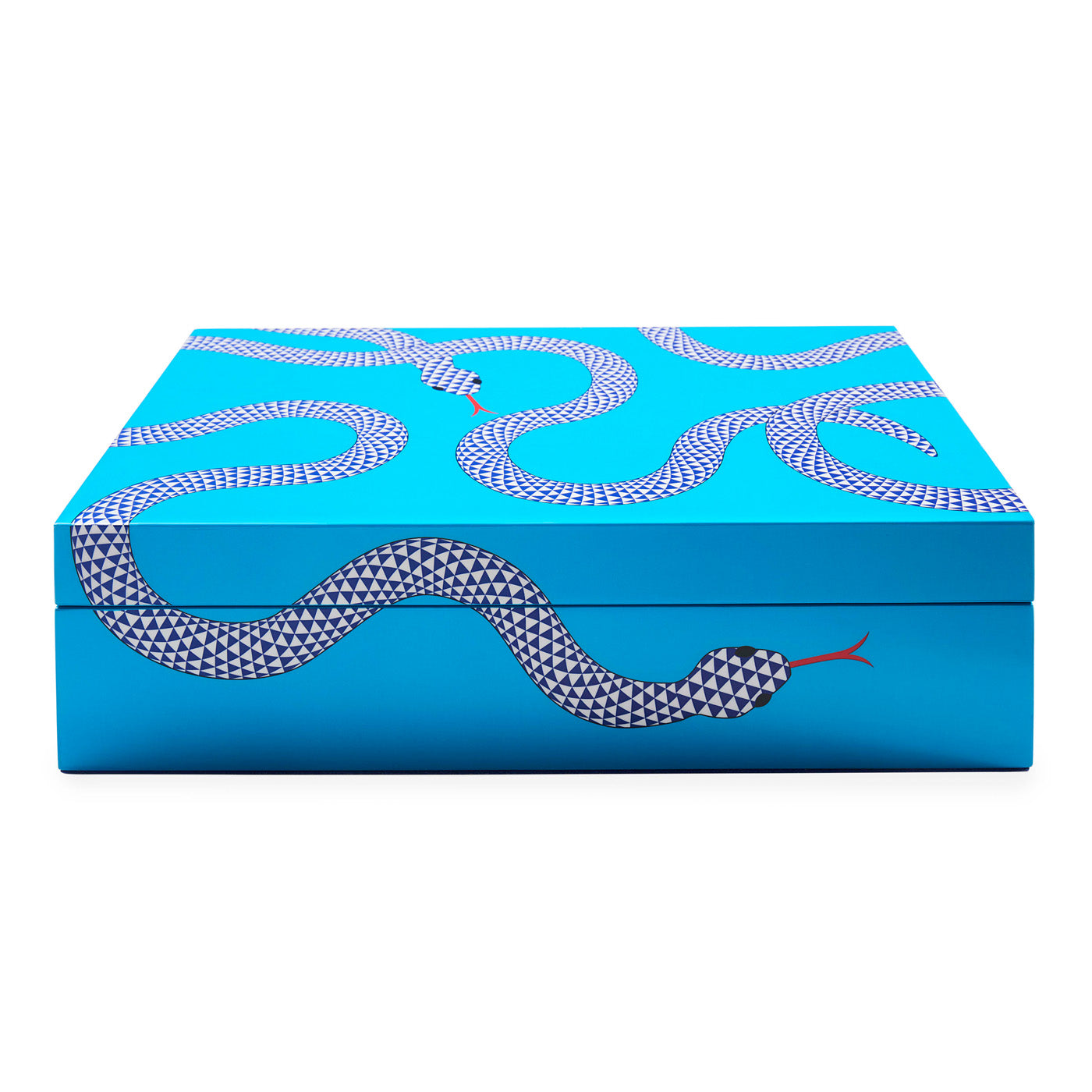 Eden Lacquer Box Set - Handcrafted Wooden Jewelry Storage Box with Vintage Floral Design - Perfect for Organizing Rings, Necklaces & Keepsakes in Bedroom, Bathroom or Gift Giving