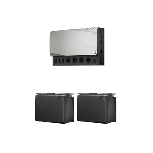 EcoFlow 4kWh Solar Power Kit - Portable Home Battery Backup System for Emergency, Camping & Off-Grid Living