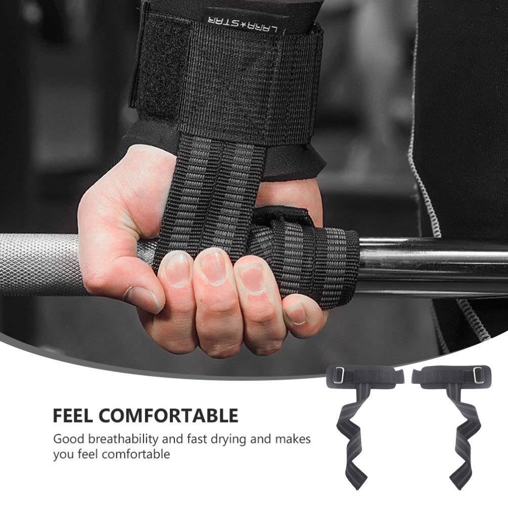 Premium Weight Lifting Straps - Heavy Duty Gym Wrist Support for Pull-ups, Deadlifts & Strength Training - Non-Slip Hand Grip Gloves with Palm Guard - Ideal for CrossFit, Powerlifting & Home Workouts