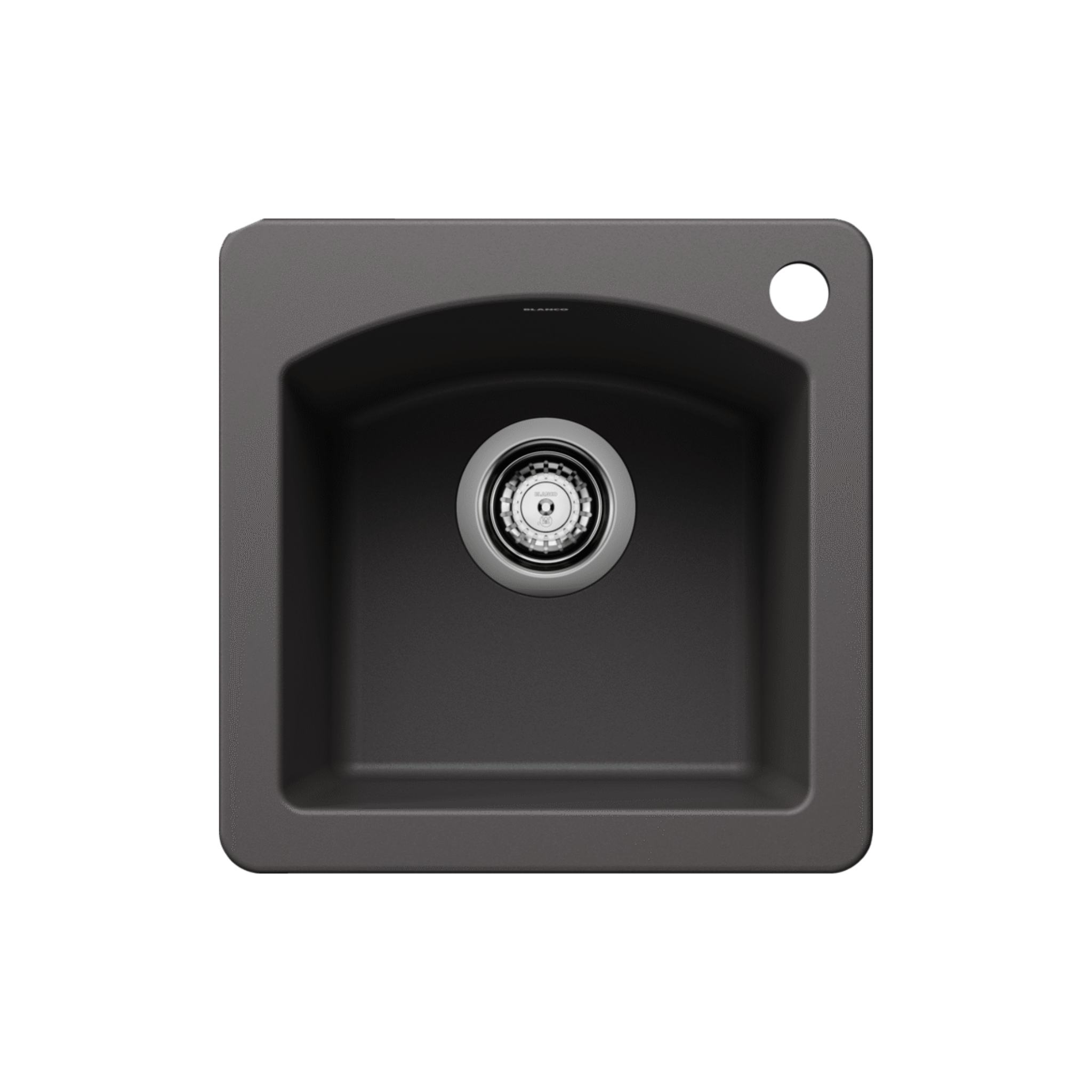 Blanco Diamond Bar Sink - Dual Mount SILGRANIT Kitchen Sink for Modern Homes | Perfect for Food Prep & Entertaining