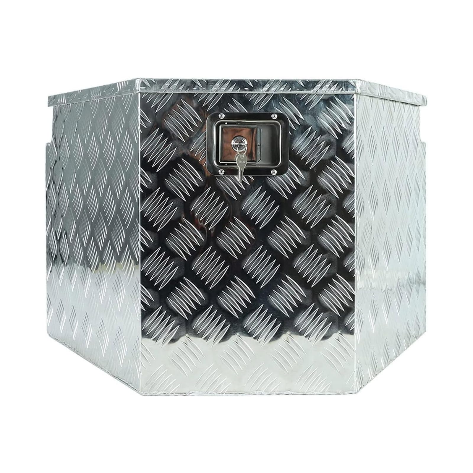 Heavy Duty Aluminum Trailer Tongue Box with Lock & Keys - 29