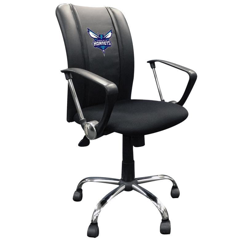 NBA Team Logo Dreamseat Curve Ergonomic Office Chair - Adjustable Height & Lumbar Support for Home, Gaming & Workspace Comfort