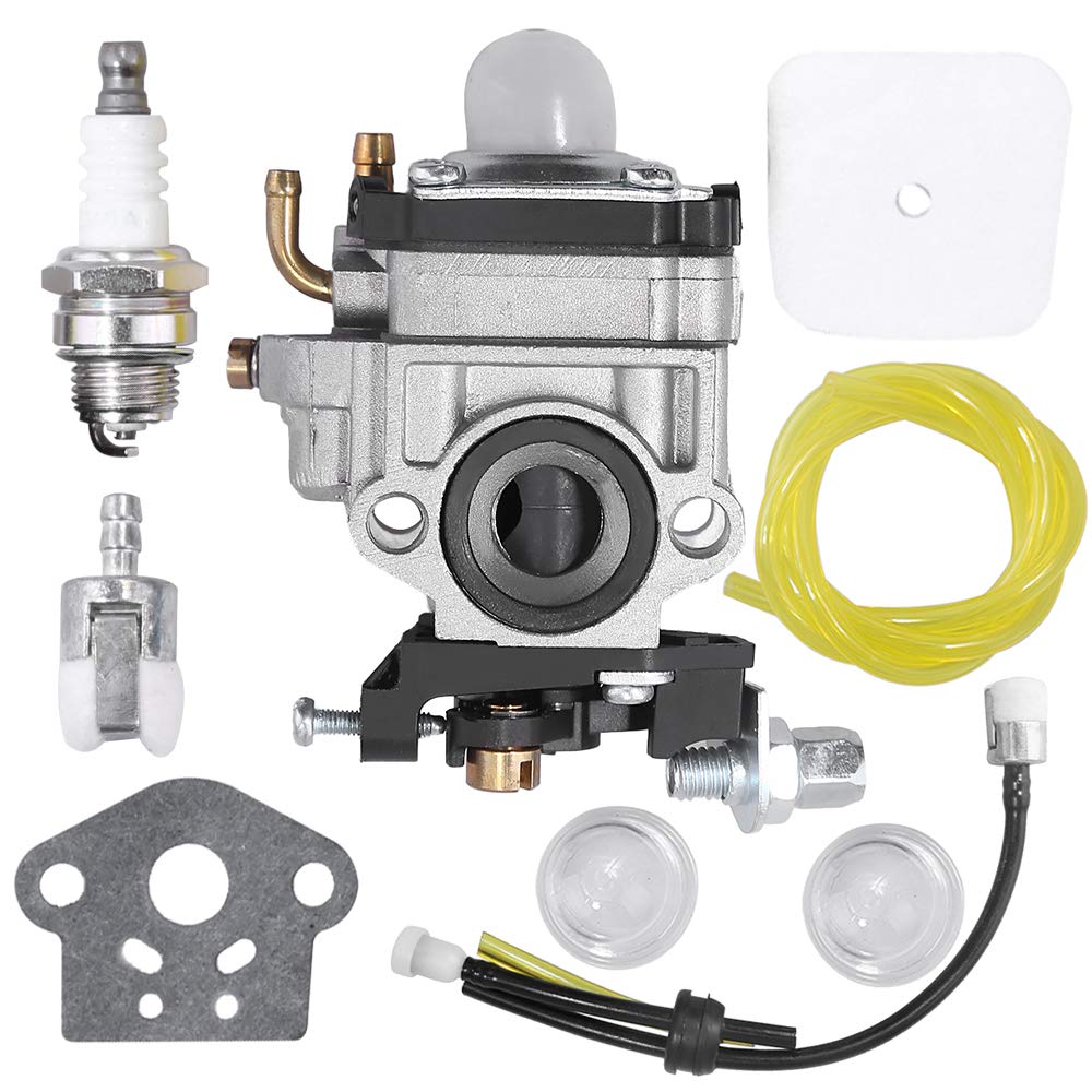 Aynaxcol Carburetor Kit with Air Filter & Fuel Line - Compatible with Echo PB-260L, PE-260, PE-261, PPT-260, PPT-261, SHC-260, SHC-261, SRM-260, SRM-260SB Backpack Blowers & Trimmers - Perfect for Lawn Maintenance, Landscaping & Professional Yard Work