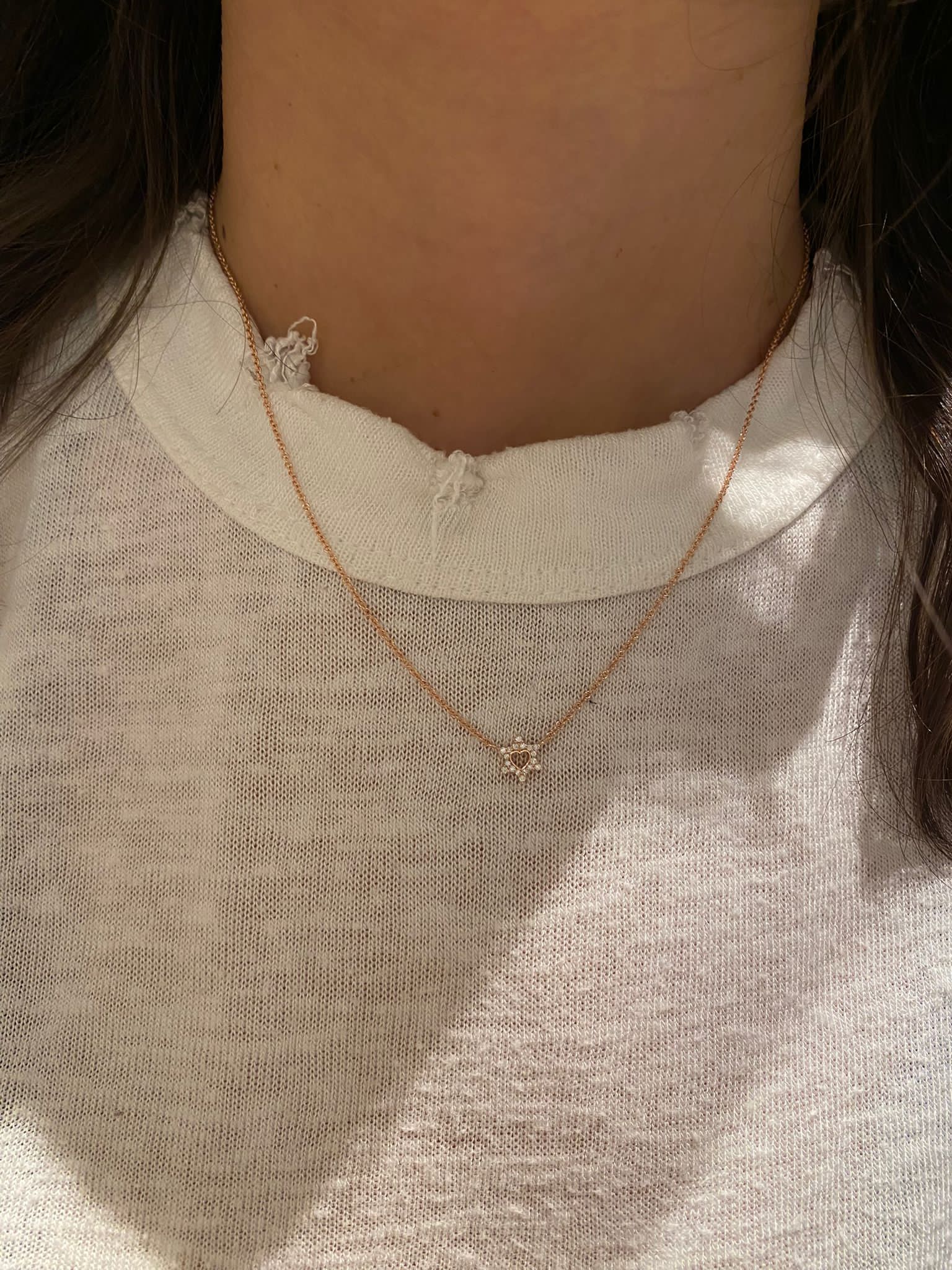 Heart Star of David Necklace - Elegant Jewish Jewelry for Women & Men - Perfect for Hanukkah, Bar Mitzvah & Everyday Wear