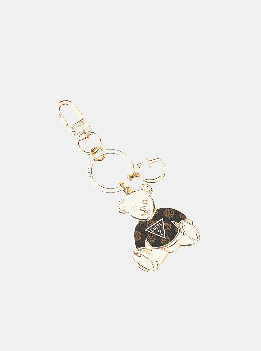 Premium Gold Plated Teddy Bear Keychain - Cute & Durable Keyring for Gifts, Home Decor, and Everyday Use