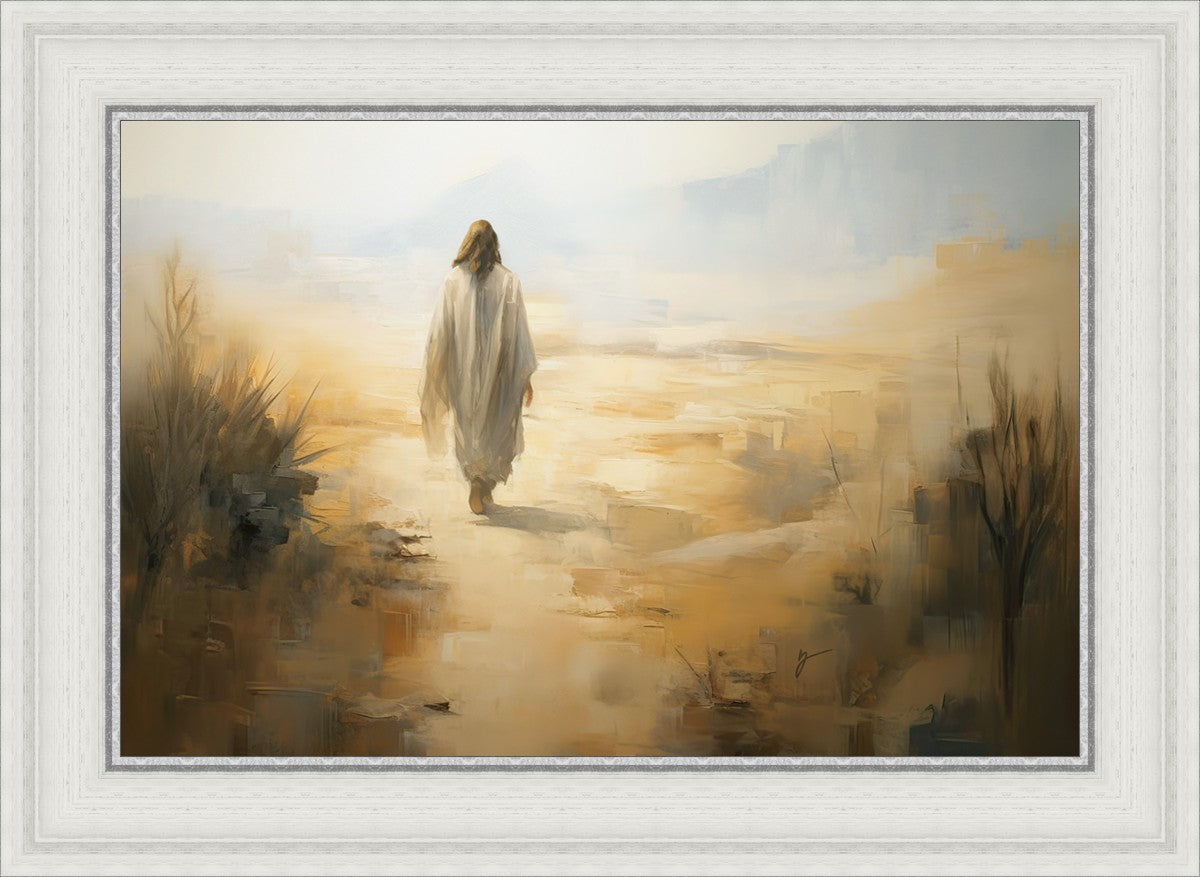 Embracing The Whispers of Solitude - Inspirational Wall Art for Home & Office Decor | Perfect for Meditation Rooms, Living Spaces & Gift Giving