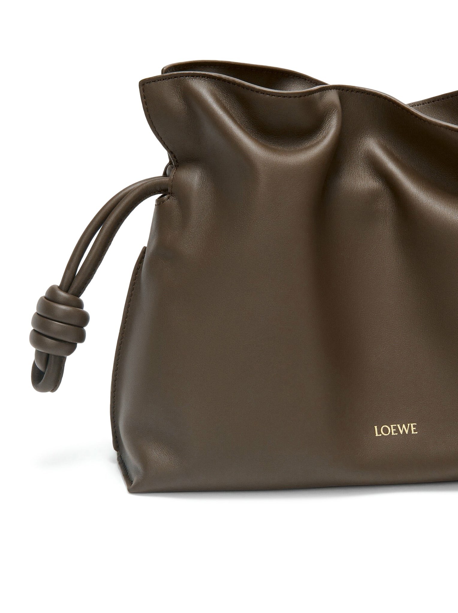 Flamenco Clutch Medium Bag in Calfskin Nappa Leather - Elegant Women's Evening Purse for Parties, Weddings & Special Occasions