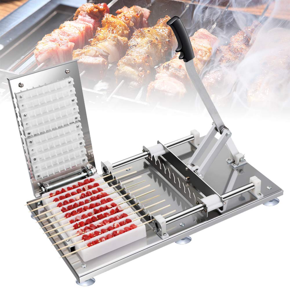 Electric Doner Kebab Machine - Automatic Mutton Skewer Maker for BBQ, Satay & Shish Kebab | Commercial & Home Use for Restaurants, Food Trucks & Backyard Grilling