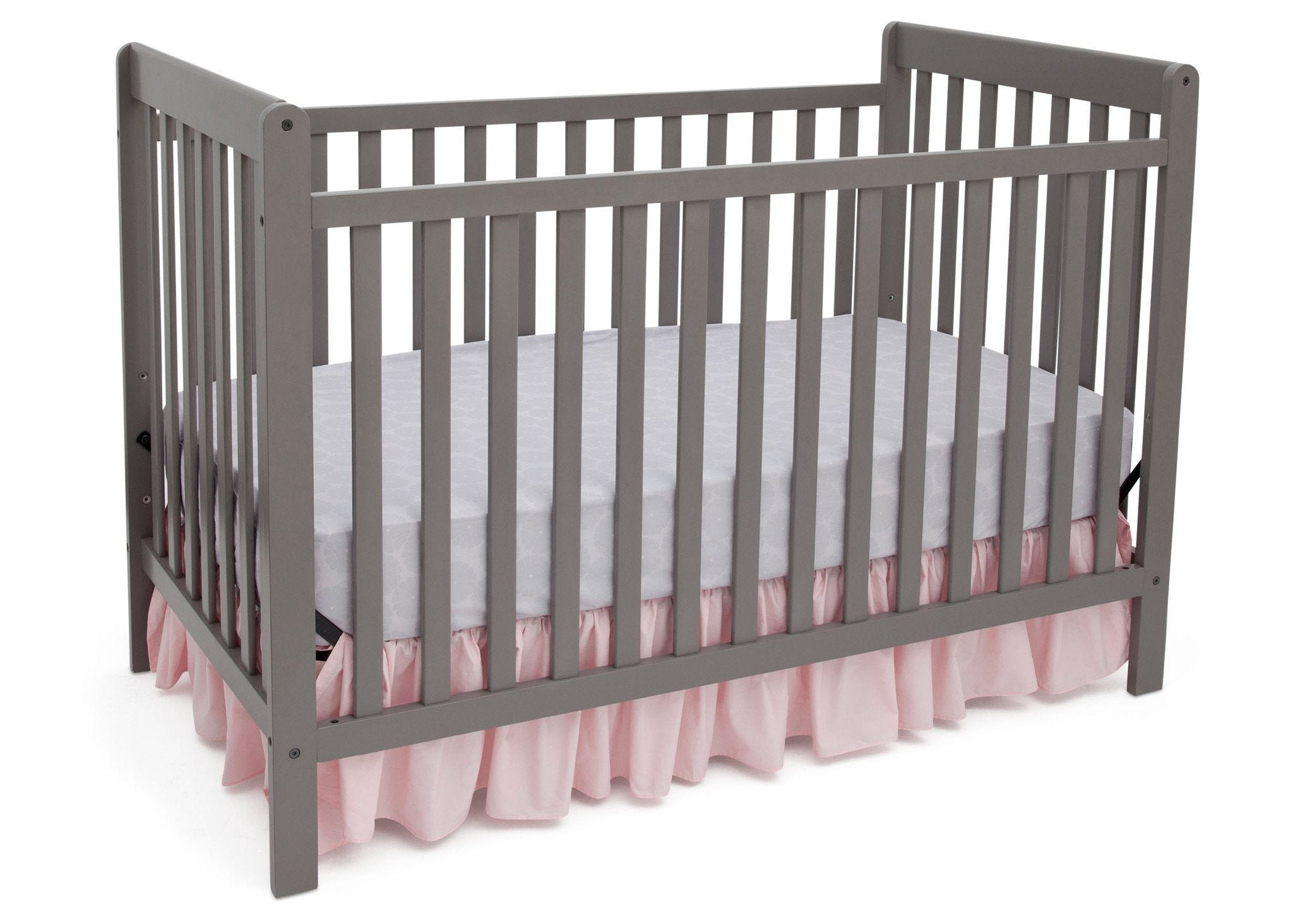 3-in-1 Convertible Baby Crib with Adjustable Height - Toddler Bed & Daybed - Perfect for Nursery, Bedroom & Small Spaces