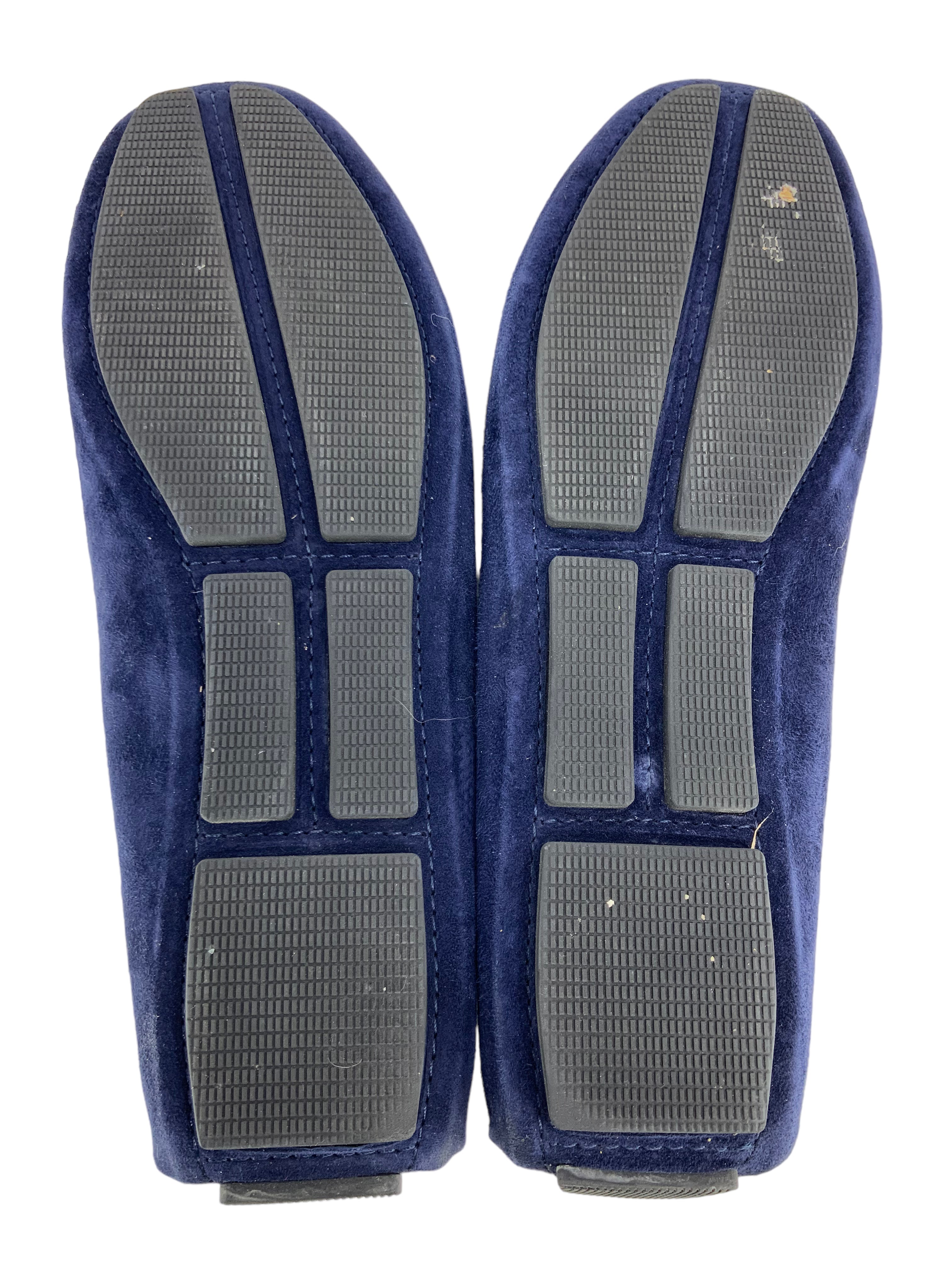 MANOLO BLAHNIK Suede Driving Shoes for Men | Size 8 US | Comfortable Loafers for Casual Wear, Office & Travel