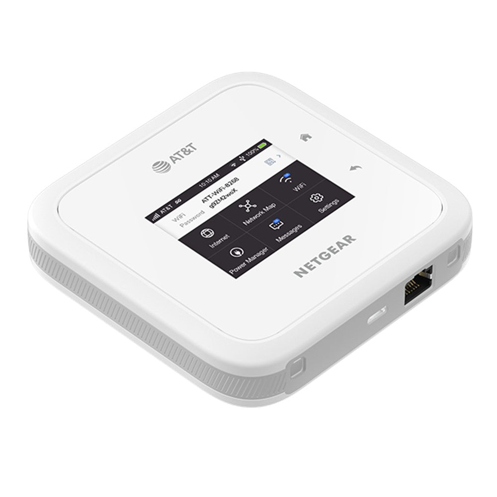 NETGEAR Nighthawk M6 MR6110 Mobile Hotspot Router (Non-Functional/For Parts Only, White) - Perfect for Tech Repair Projects & DIY Electronics Enthusiasts