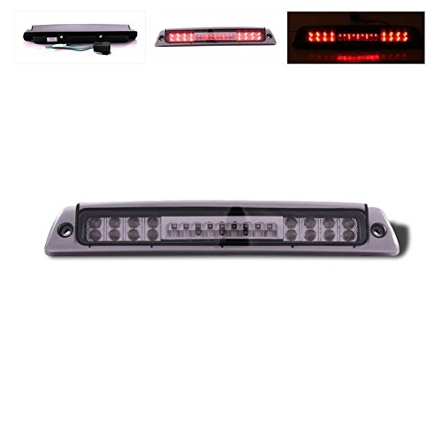 LED Smoke 3rd Brake Light Assembly for Dodge Ram 1500/2500/3500 - Cargo Lamp Replacement - Enhances Visibility & Style for Pickup Trucks