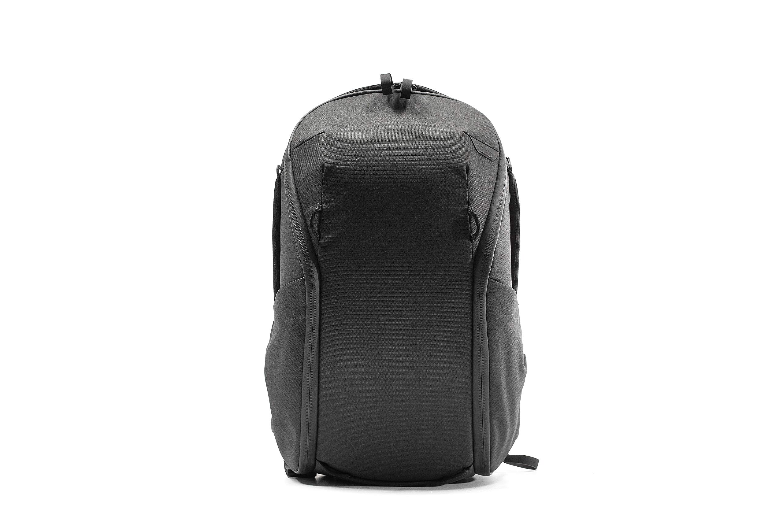 Peak Design Everyday Backpack Zip 15L Black - Waterproof Laptop Backpack with Padded Sleeve for 15