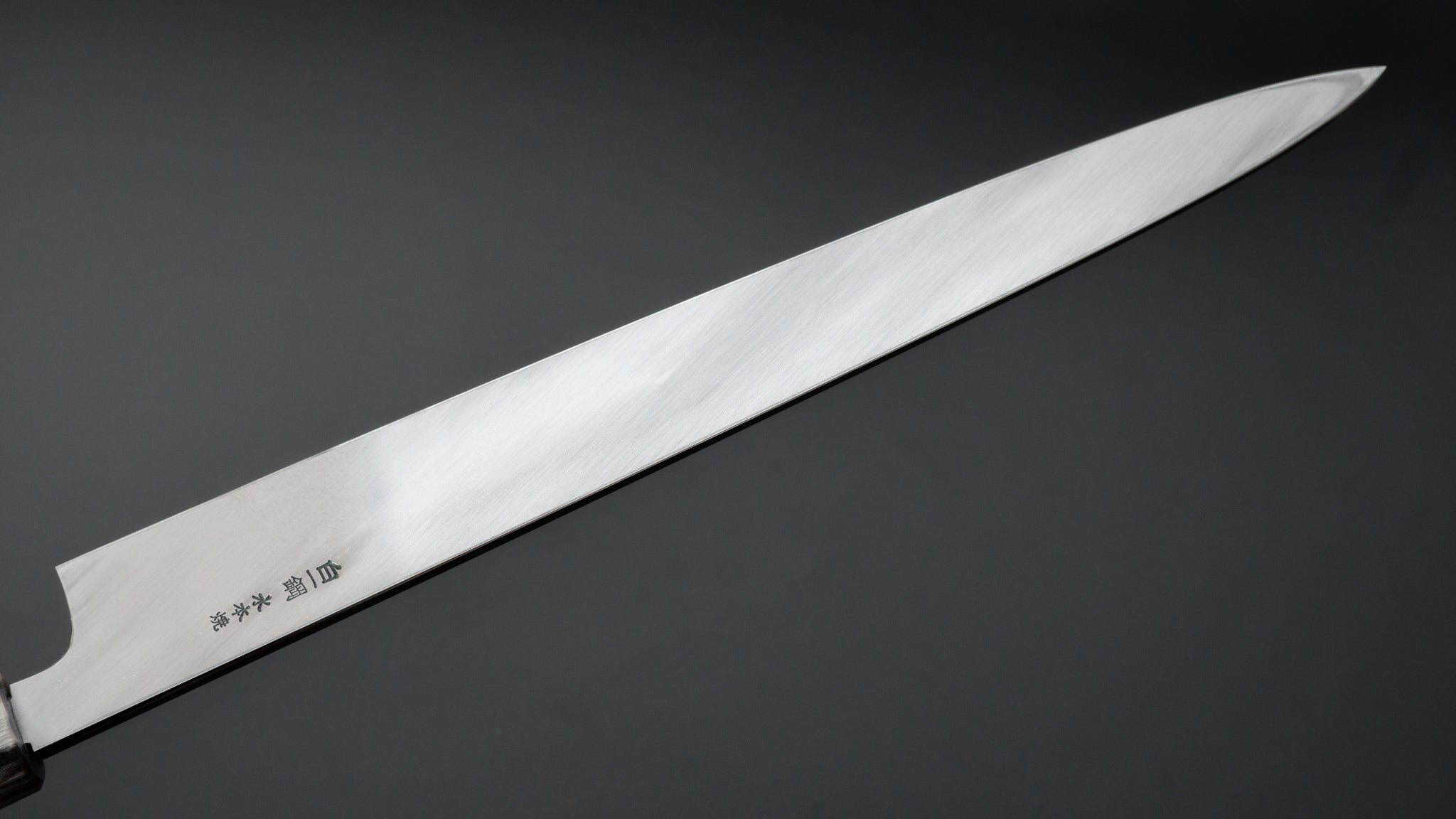 Hitohira Togashi White #1 Notaremon Mizu Honyaki Yanagiba 330mm Sushi Knife with Taihei Ebony Handle & Saya - Premium Japanese Chef Knife for Sushi, Sashimi & Fine Slicing - Perfect for Professional Chefs & Home Cooking Enthusiasts