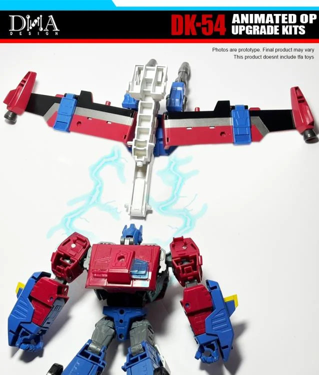 DNA Design DK 54 Upgrade Kit for Transformers Animated Optimus Prime - Enhance Your Collectible Figure with Premium Accessories for Display & Customization