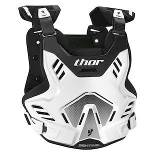 Sentinel GP Armour Thor Adult Motorcycle Jacket - White & Black - Sizes XL & 2XL - Protective Riding Gear for Street Bikes & Cruisers