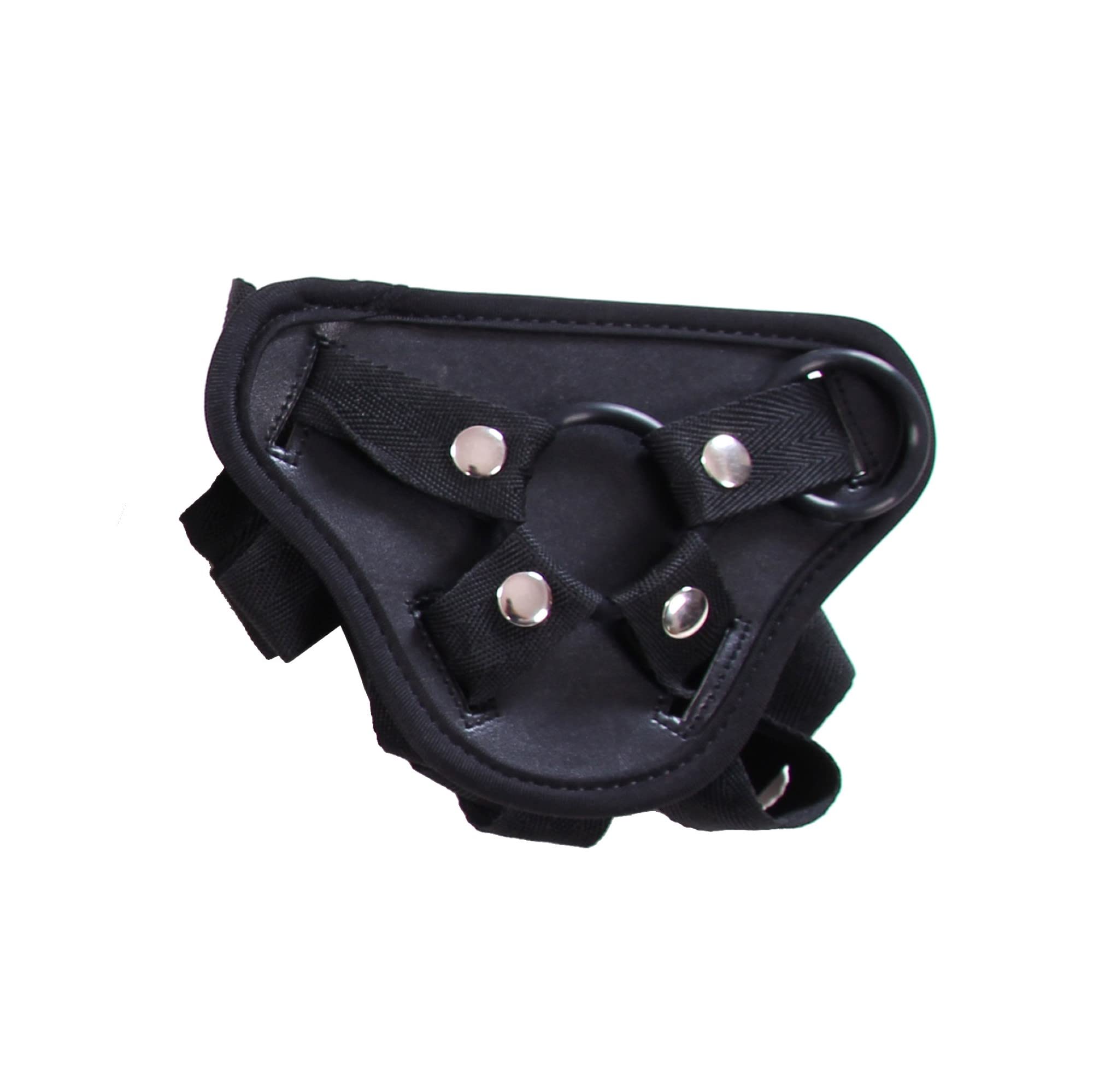 Premium Strap-On Harness for Dildos - Adjustable Adult Sex Toy for Couples, Lesbian Play, BDSM & Pegging (Standard Black) - Perfect for Role Play, Spicing Up Relationships & LGBTQ+ Exploration