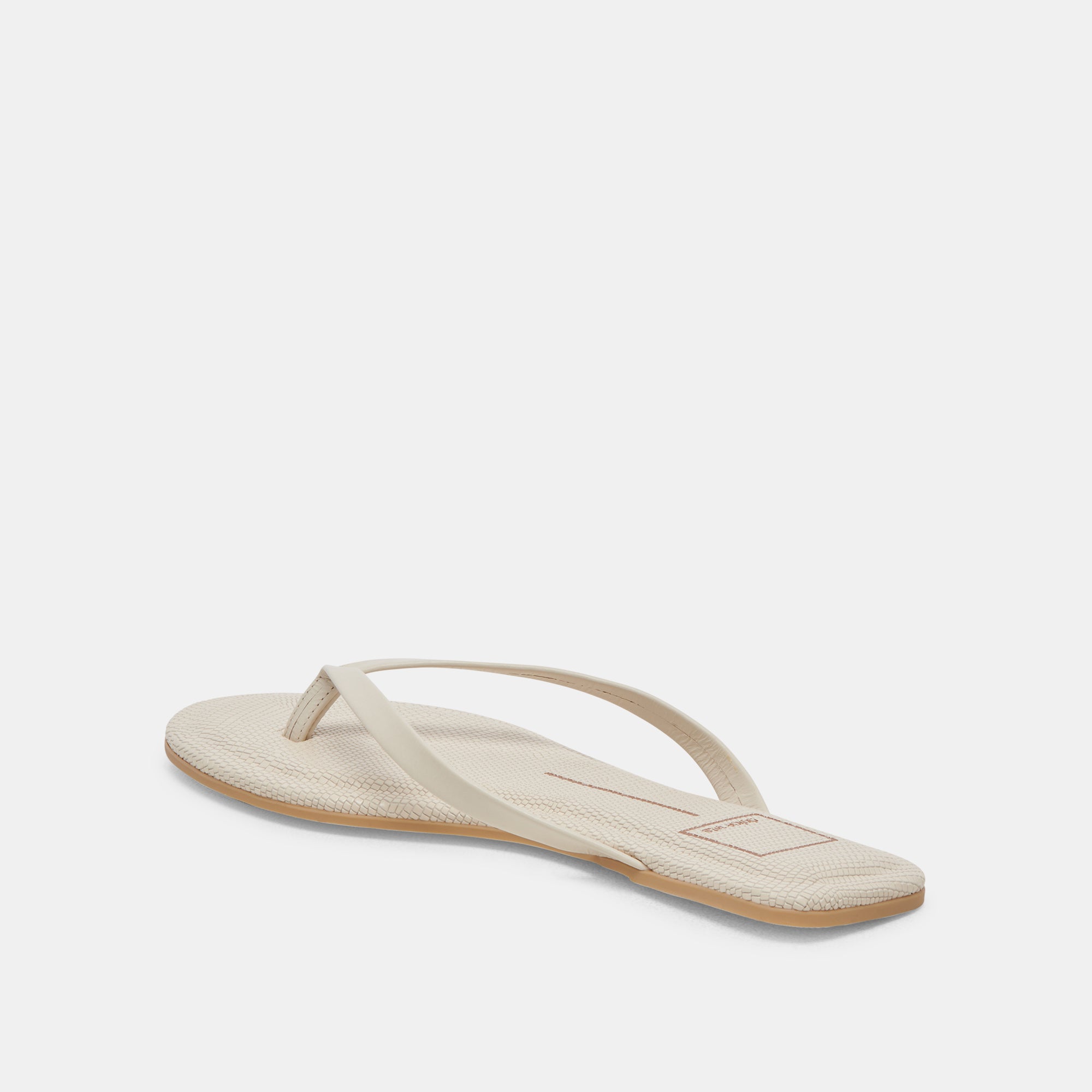 LAYNEY Women's Ivory Leather Sandals - Comfortable & Stylish Summer Casual Shoes for Beach, Walking & Outdoor Activities