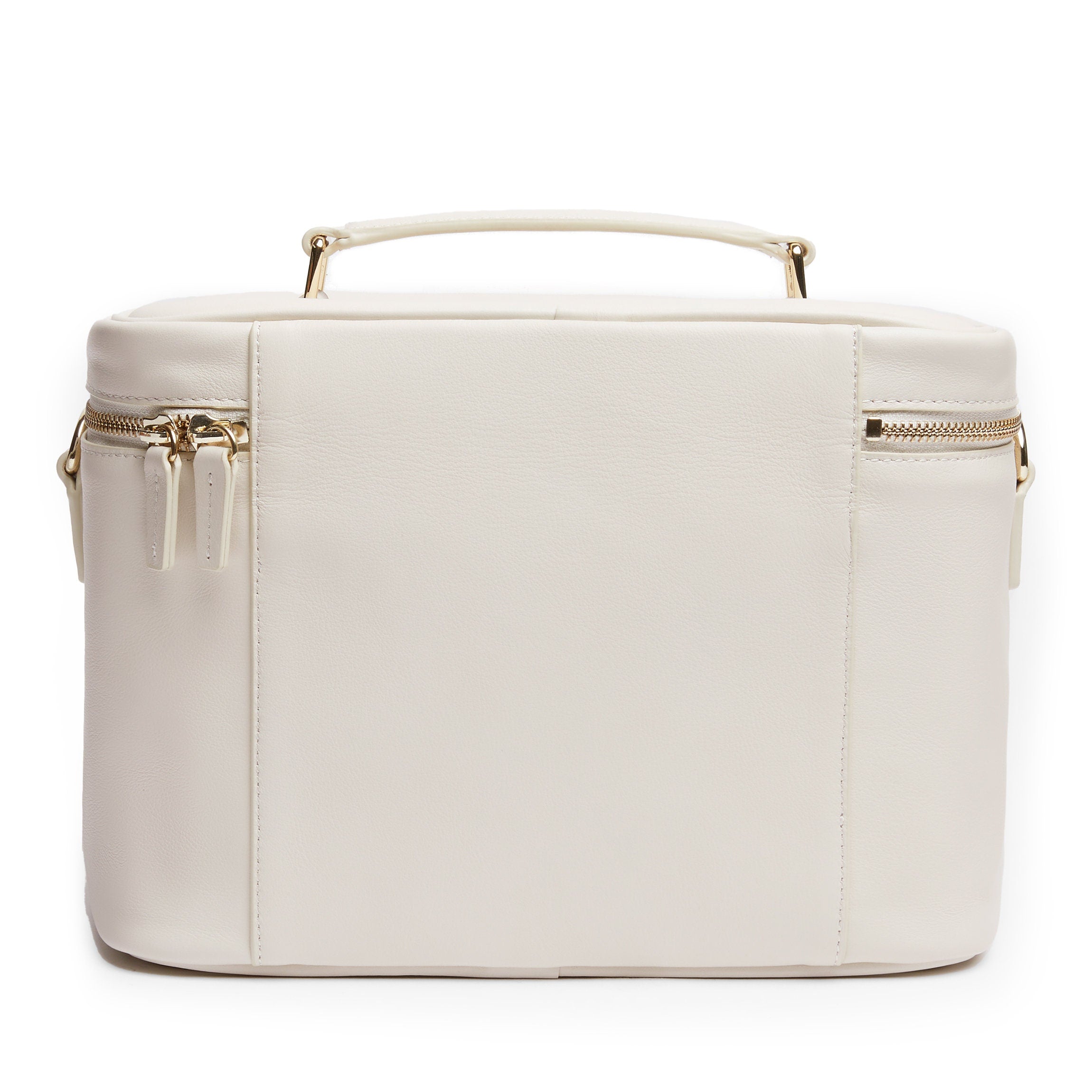 Professional XL Train Case in Elegant Ivory - Perfect for Makeup Artists, Hairstylists & Beauty Professionals On-The-Go