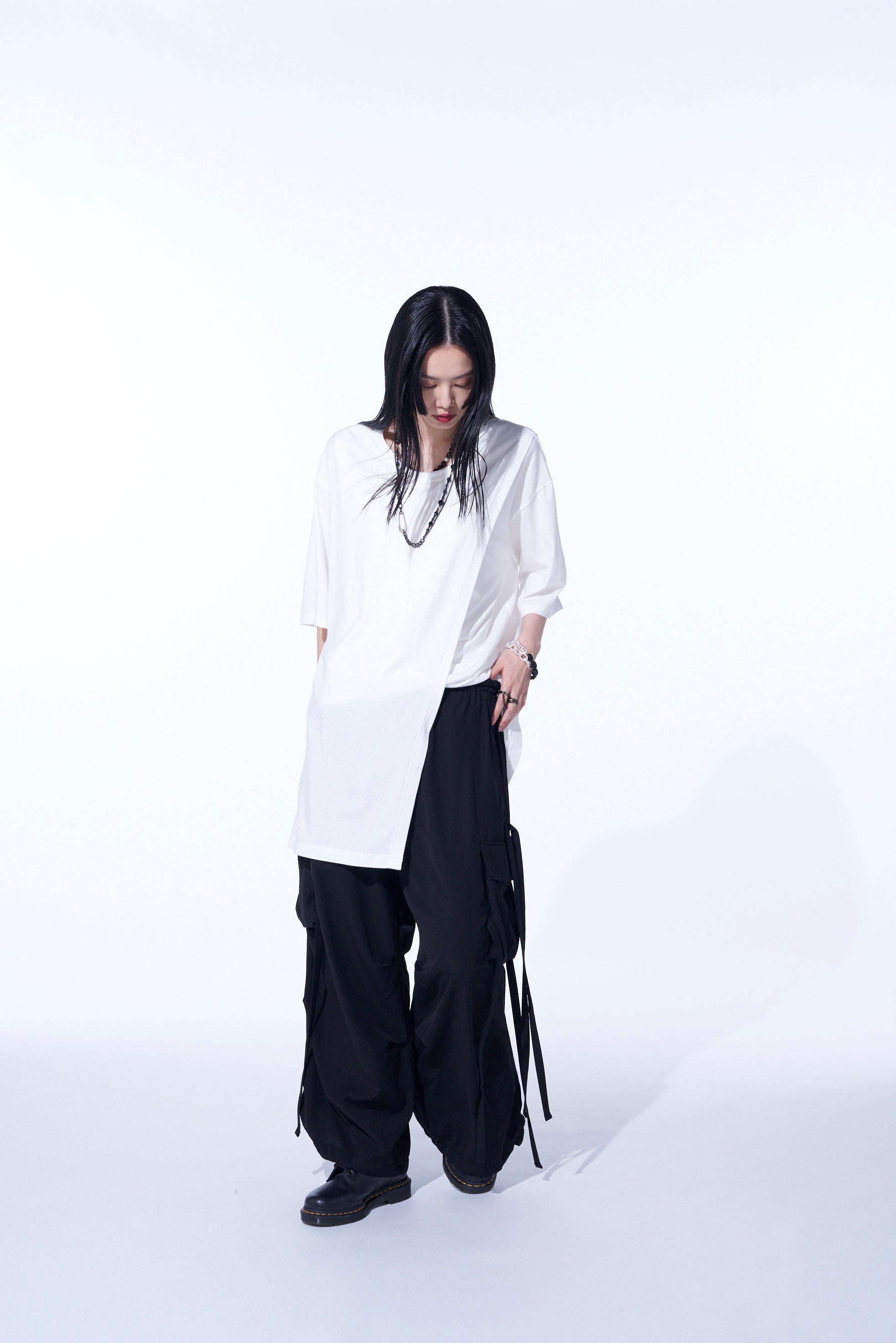Soft Cotton Jersey Layered T-Shirt for Women - Comfortable & Stylish Casual Wear for Everyday Outfits and Layering