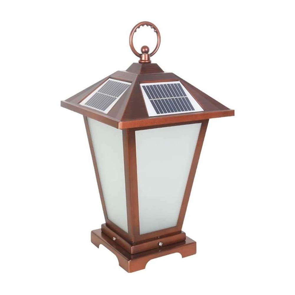 Solar Powered LED Post Cap Lights Outdoor - Waterproof Garden Yard Pillar Lights with Auto On/Off for Townhouse, Lawn, Patio, Bungalow | Perfect for Pathway, Driveway & Landscape Lighting at Night