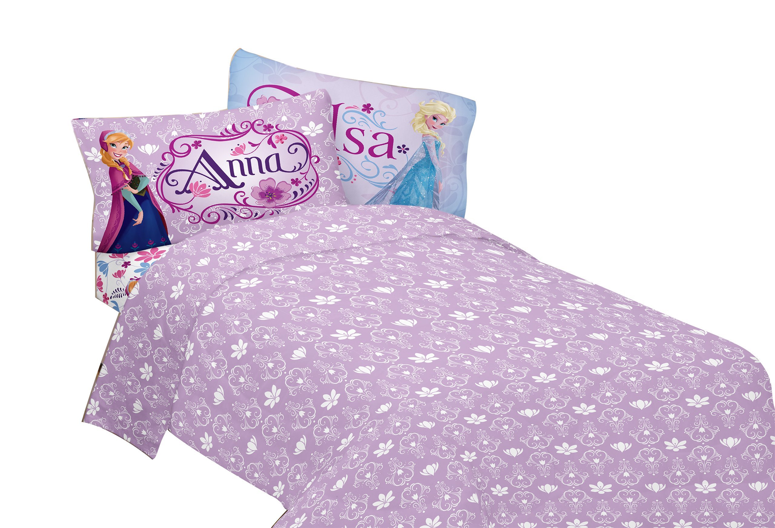 Disney Frozen Celebrate Love Twin Size Sheet Set - Soft & Comfortable Bedding for Kids Room, Birthday Gifts, Themed Bedroom Decor (Perfect for Disney Fans & Frozen Lovers)
