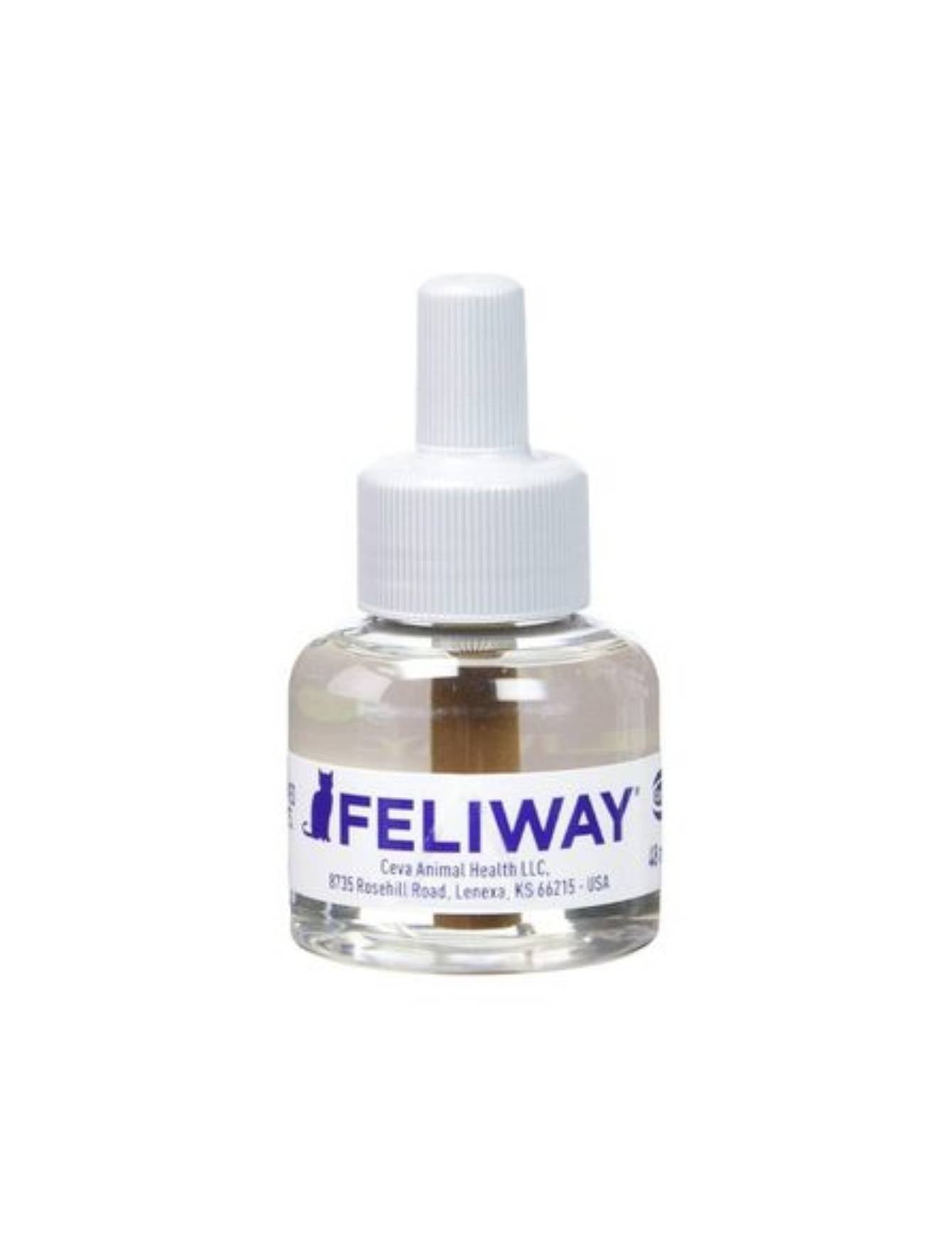 Feliway Refill for Cats 48ml - Calming Pheromone Diffuser Refill - Reduce Stress & Anxiety in Cats - Perfect for Travel, Vet Visits & Multi-Cat Homes