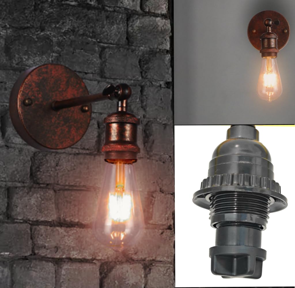 10Pcs Light Socket Safety Cap Plugs - Childproof Covers for String Lights, Recessed & Standard Bulb Sockets - Durable Electrical Outlet Protectors for Home, Nursery & Outdoor Decor Safety