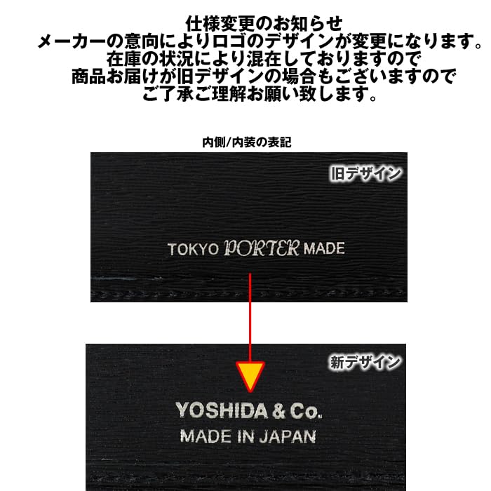 Yoshida Porter Current Long Wallet 052-02201 - Slim RFID Blocking Bifold Wallet for Men, Navy Blue | Business Travel & Everyday Carry Essentials