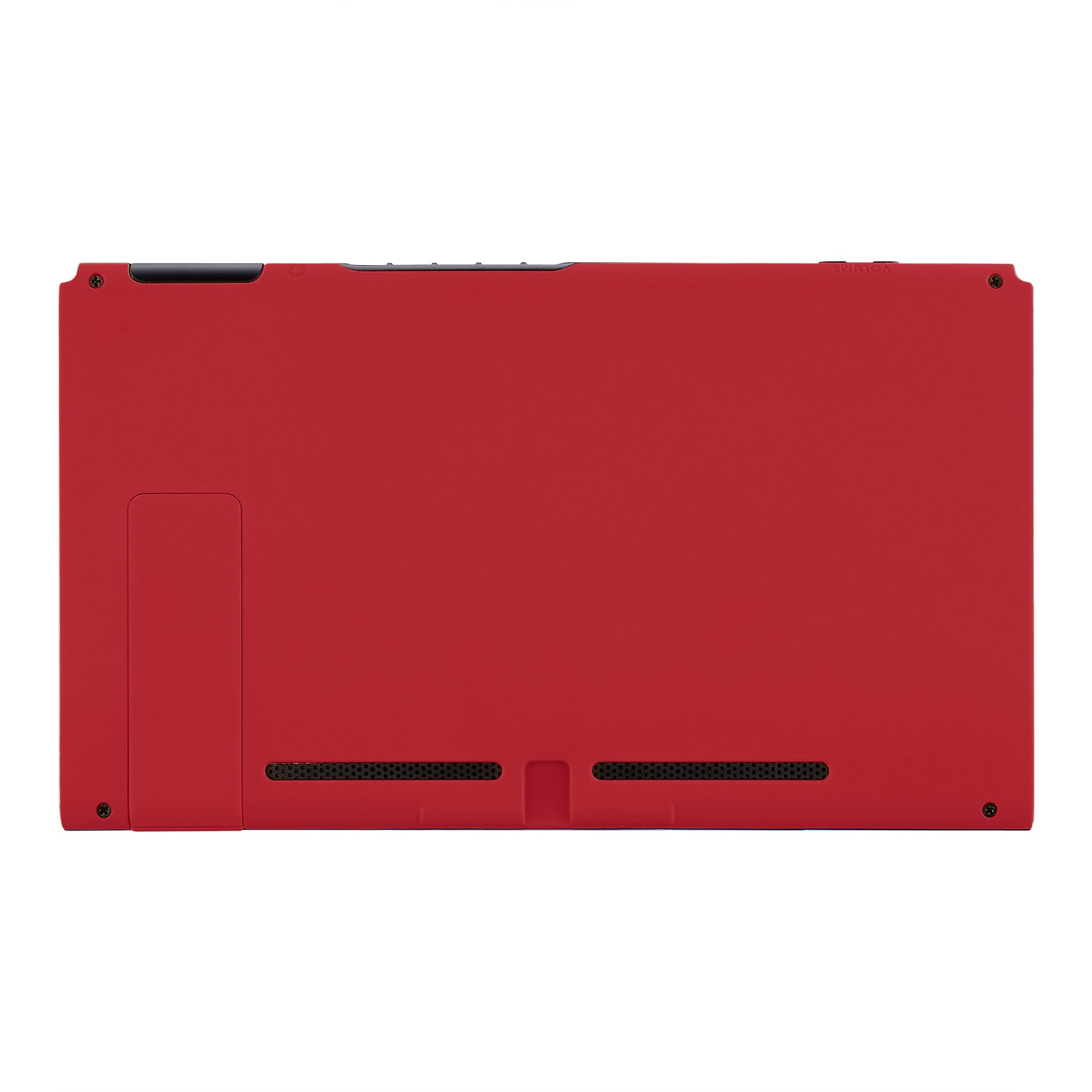 eXtremeRate Passion Red Nintendo Switch Back Plate DIY Replacement Shell Case with Kickstand - Custom Gaming Console Cover for Enhanced Protection & Style | Perfect for Switch OLED & Regular Models | Gaming Accessories & Mods