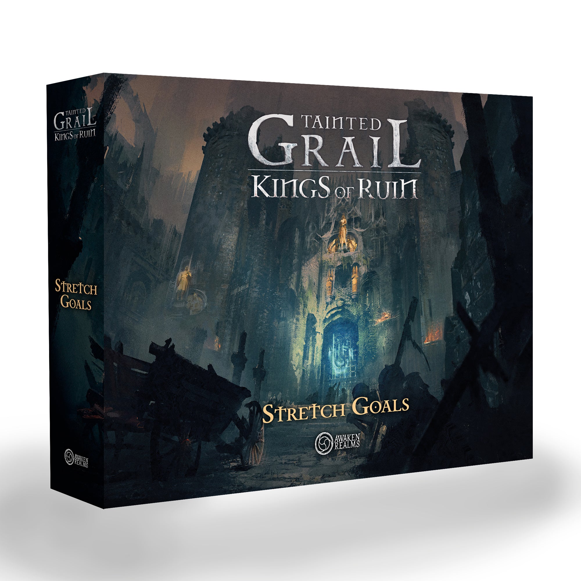 Tainted Grail: Kings of Ruin - Stretch Goals Expansion Box | Collector's Edition Board Game Expansion | Perfect for Strategy Game Nights & Fantasy RPG Enthusiasts