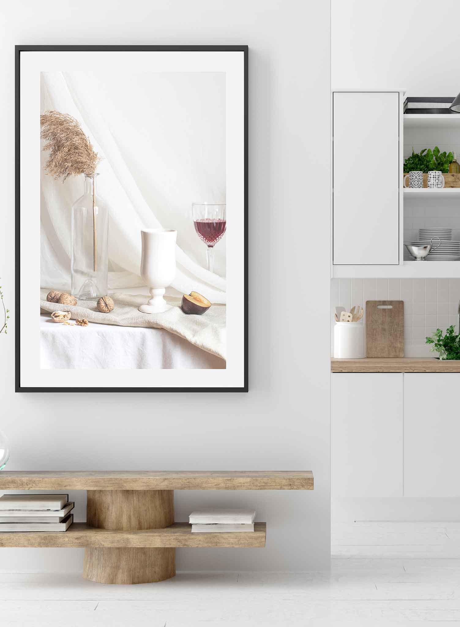 Sensual Buffet Art Print Poster - Elegant Wall Decor for Dining Room, Bedroom & Living Room - Perfect for Home Decor & Gift Giving