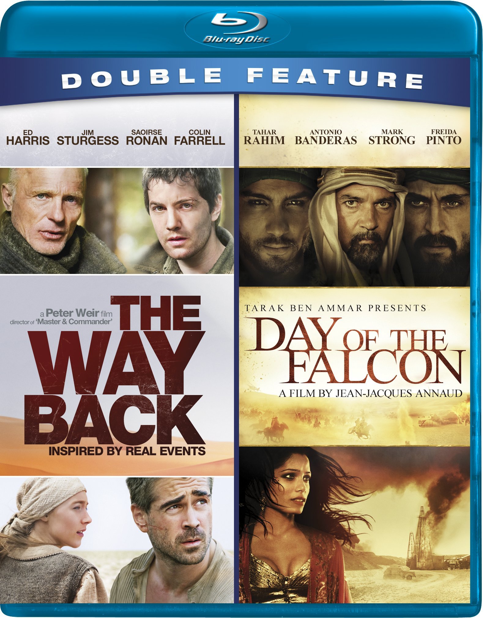 Way Back & Day of the Falcon Double Feature DVD - Classic Adventure Movies Collection | Perfect for Movie Nights & Family Entertainment