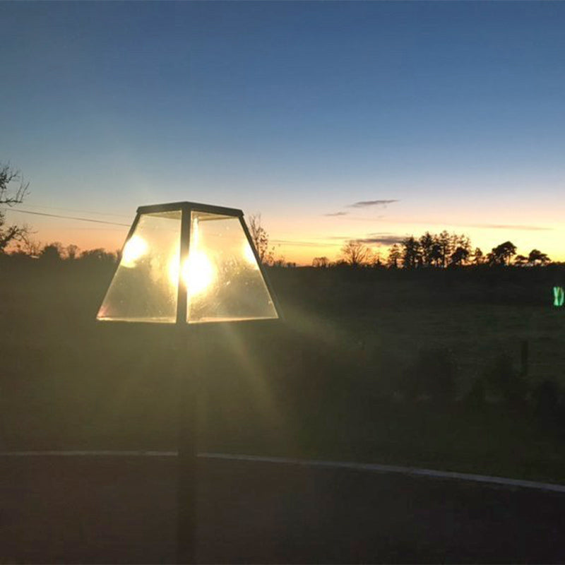Apsley 1Lt 1.8/2.7m Galvanized Steel Outdoor Lamp Post - Perfect for Garden, Patio, and Driveway Lighting