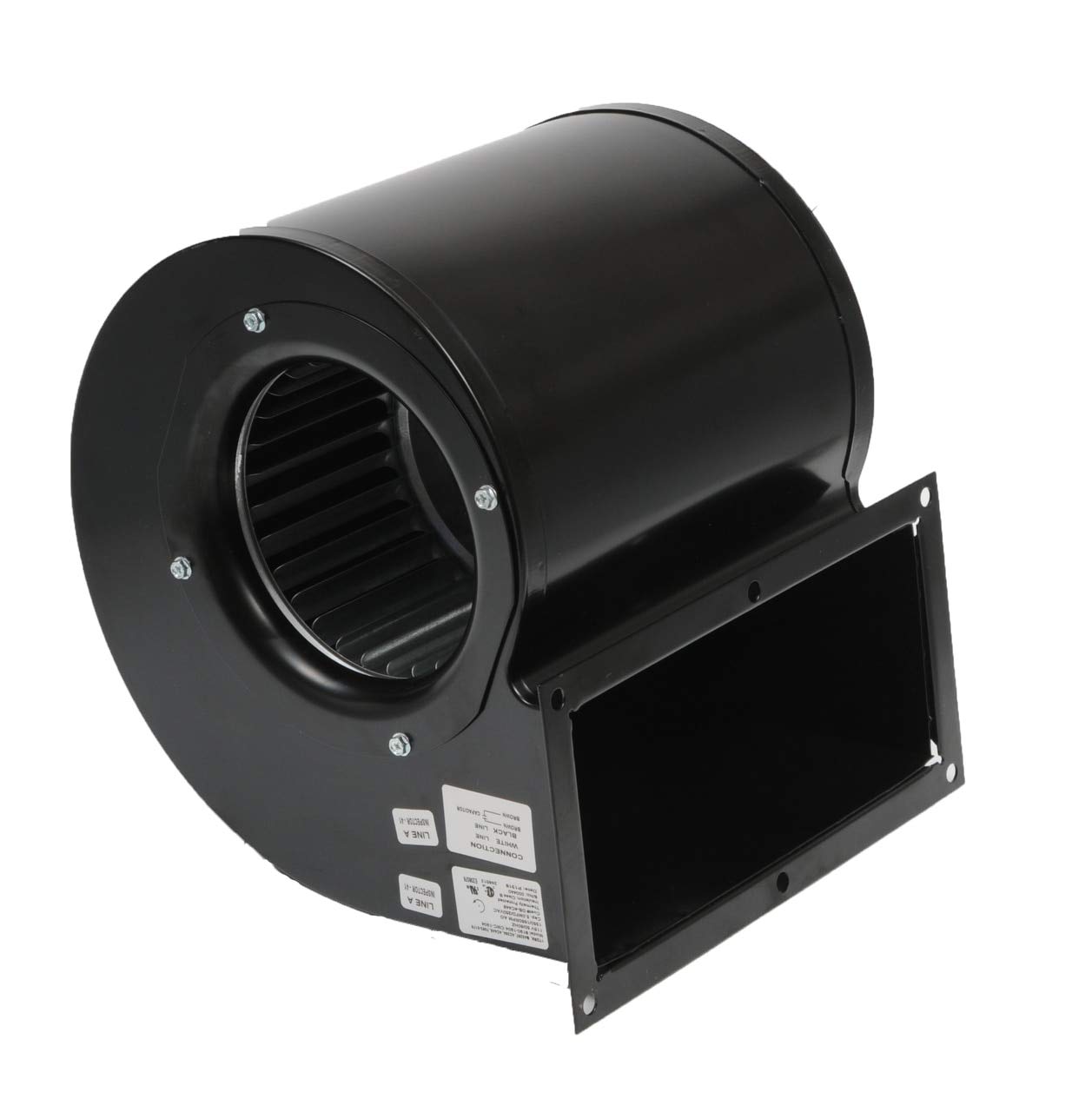 Rectangular Permanent Split Capacitor Blower Motor - Replacement for Dayton 1TDR9, 4C264, 4C448 & Fasco B45267, 7063-5176 - Ideal for HVAC Systems, Furnaces, and Air Handlers