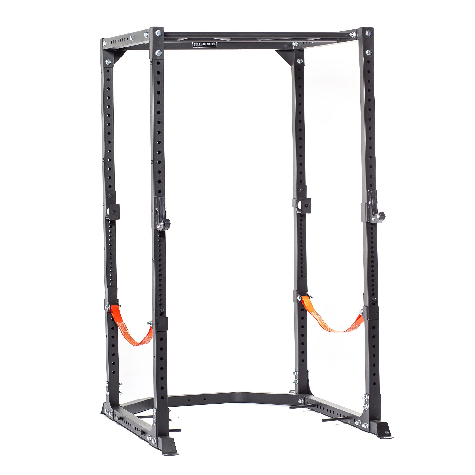 Bells of Steel Light Commercial Power Rack - Heavy Duty Squat Rack with Gym Accessories for Home & Commercial Use | Perfect for Strength Training, CrossFit & Weightlifting Workouts