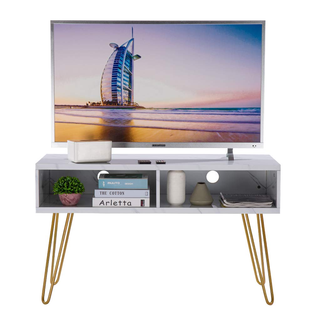 Mid-Century Modern TV Stand for 42-65