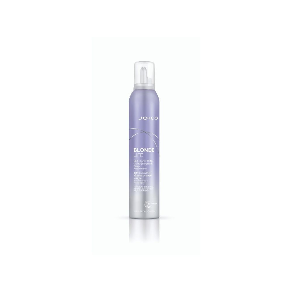 Blonde Life Smoothing Mousse Violet - Toning & Smoothing Hair Styling Mousse for Blonde Hair - Perfect for Salon-Quality Styling at Home