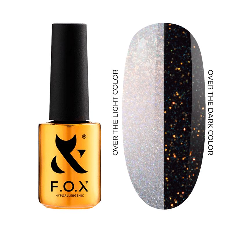 F.O.X Premium Opal Nail Polish - 7ml Bottle for Stunning Manicures & Pedicures | Salon-Quality Long Lasting Wear for Nail Art & Special Occasions