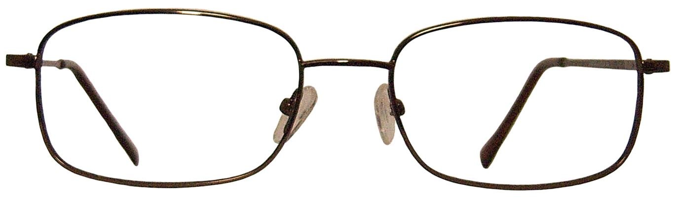 Multi-View Computer Reading Glasses Model 31 - Brown Frame +1.25 Strength - Perfect for Office Work, Screen Time & Reading
