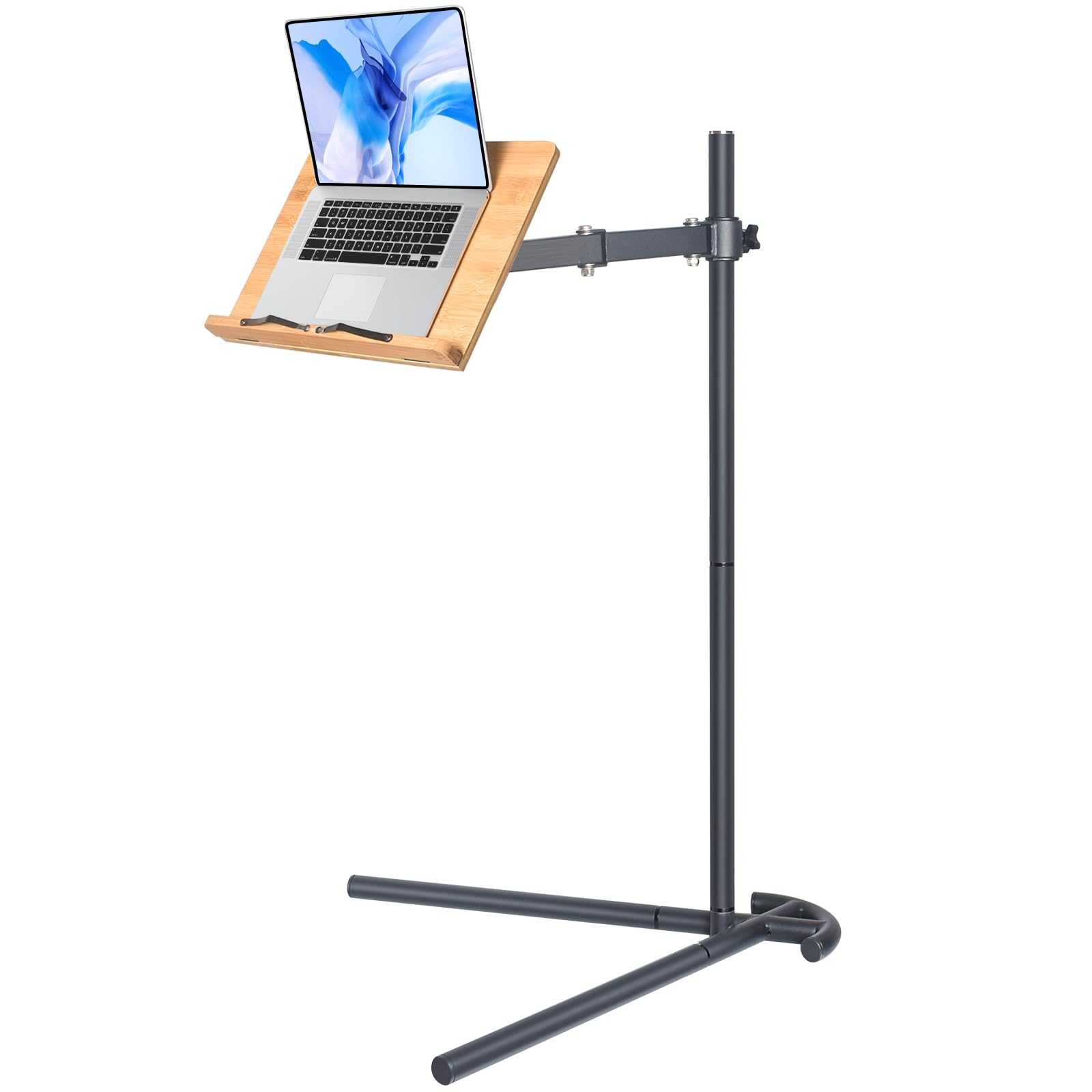 Adjustable Laptop Stand for Couch & Bed - Portable Laptop Tray Holder for iPad Pro 12.9